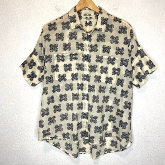 Madewell Tops - Madewell Courier Shirt in Ornamental Clover Print Top Medium